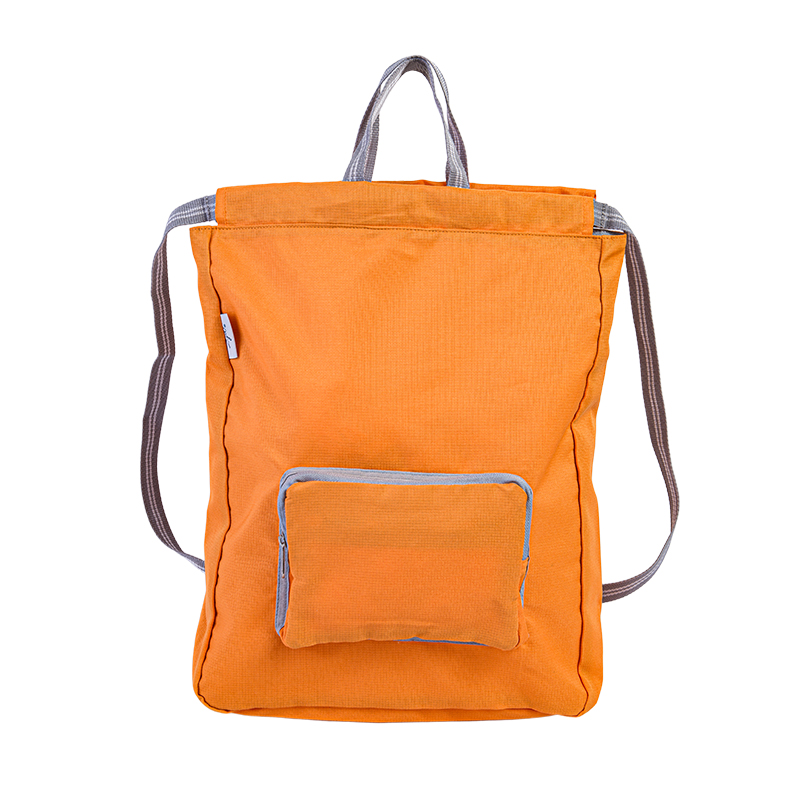 LJ24-003 Foldable facile ferre drawstring valva shopping sacculum
